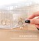 Acrylic Jewelry Box Organizer – Clear Jewelry Storage Case with 20 Portable Anti-Tarnish Pouches – Travel Jewelry Case for Earrings, Rings, Necklaces – Gifts for Women & Girls